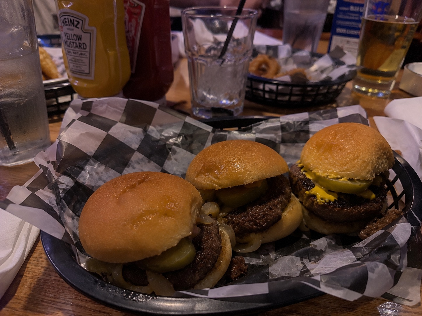 Original beef sliders photo for bars and pubs