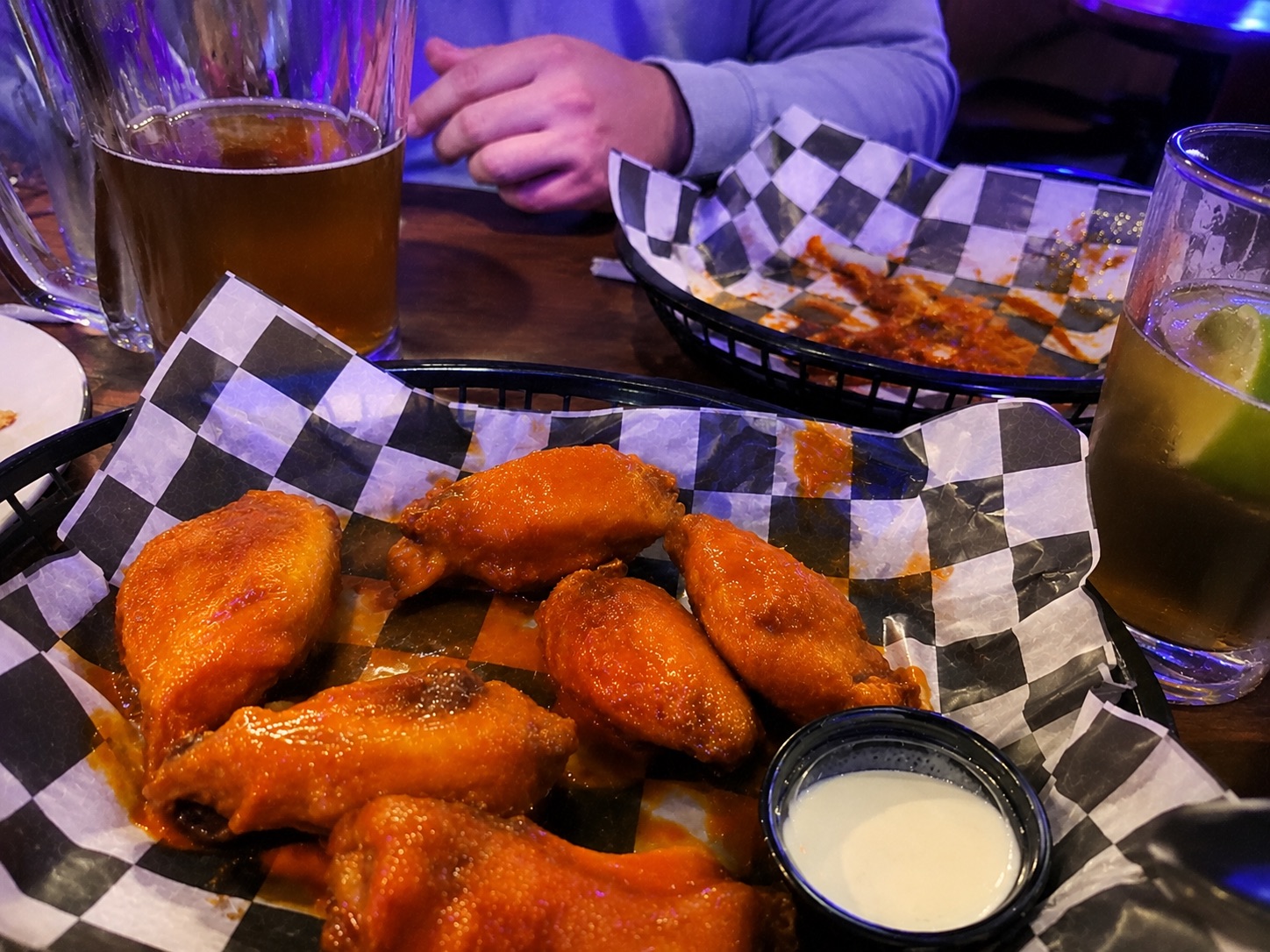 Original chicken wings photo for bars and pubs
