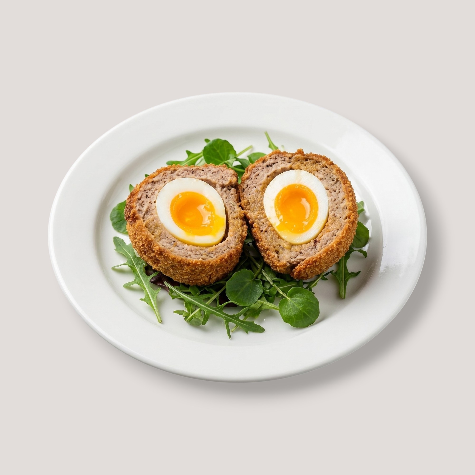 Splentify-enhanced scotch egg photo for bars and pubs