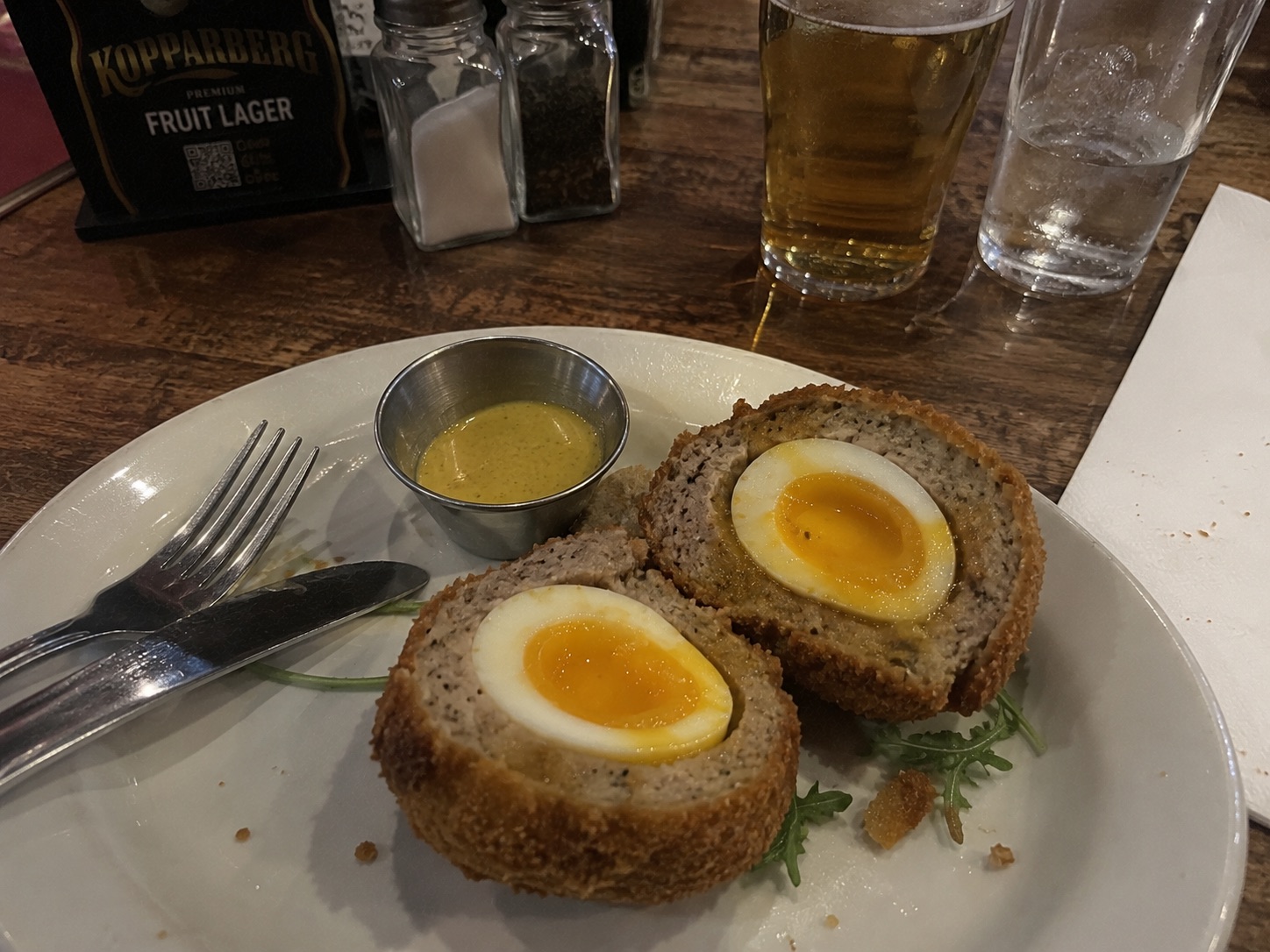 Original scotch egg photo for bars and pubs