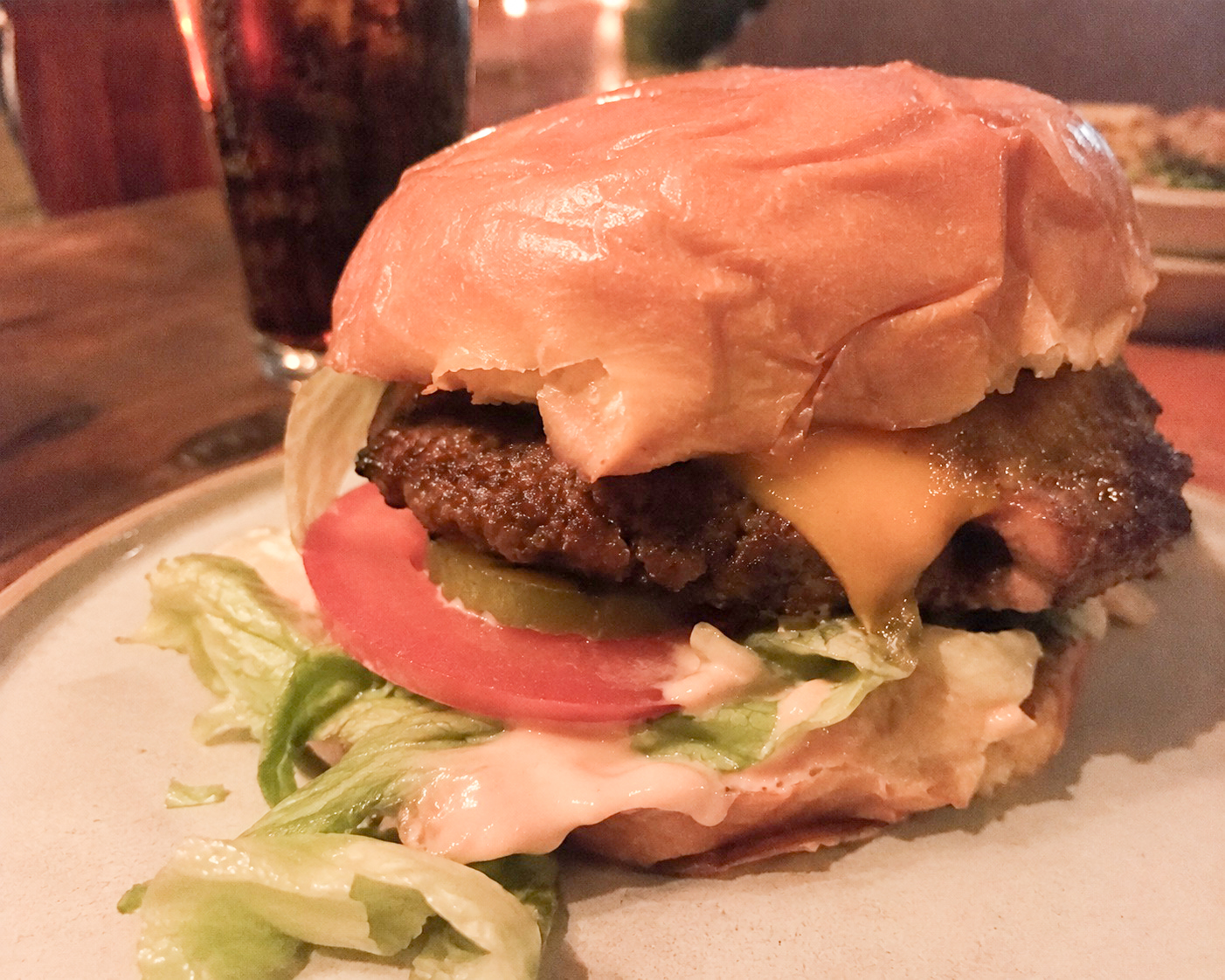 Original classic cheeseburger photo for burger restaurants