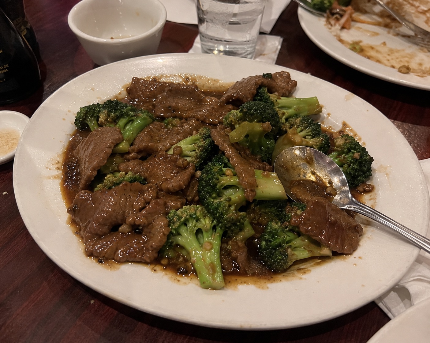 Original beef and broccoli photo for chinese restaurants
