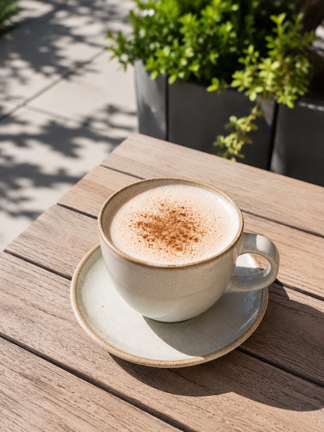 Original chai latte photo for coffee shops