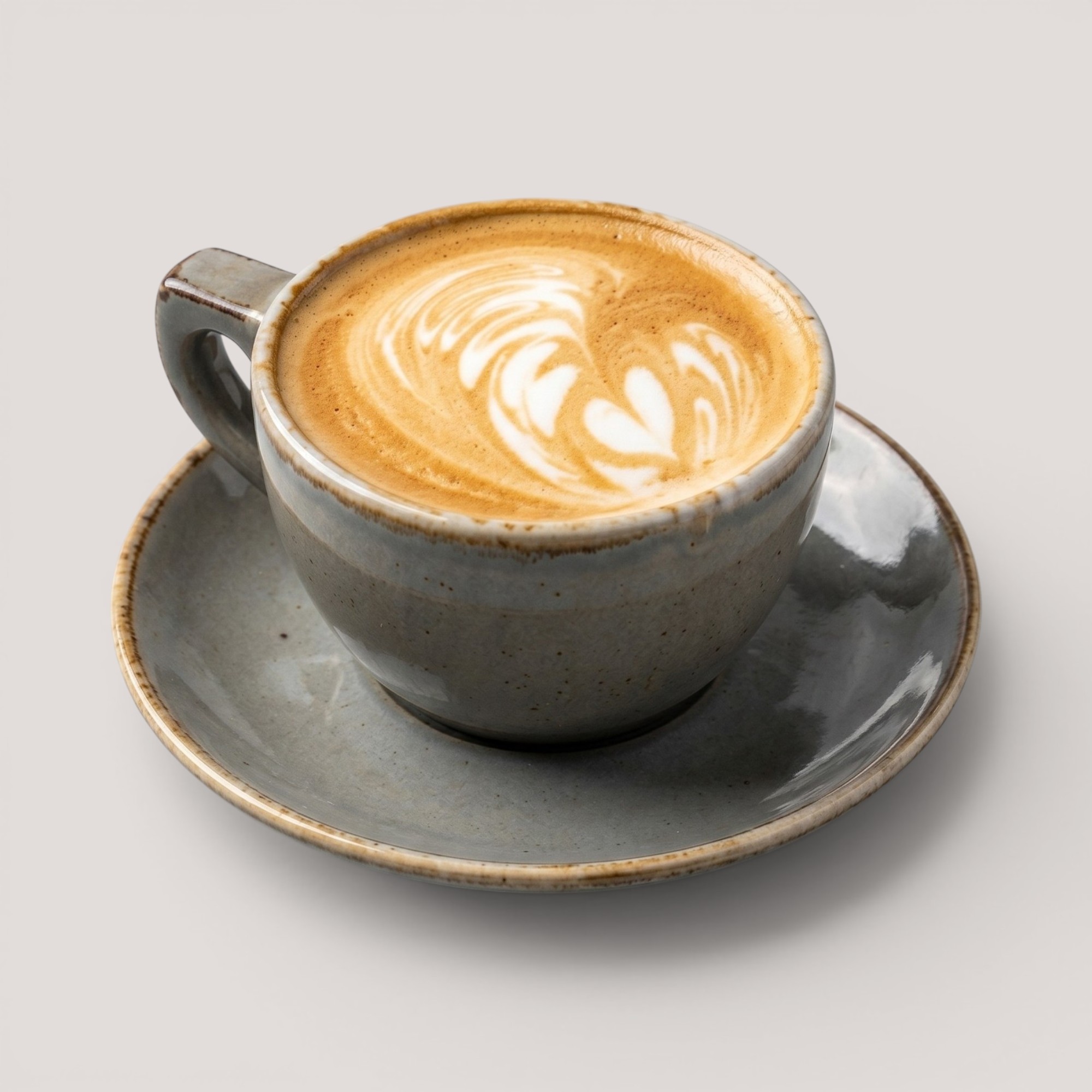 Splentify-enhanced flat white photo for coffee shops
