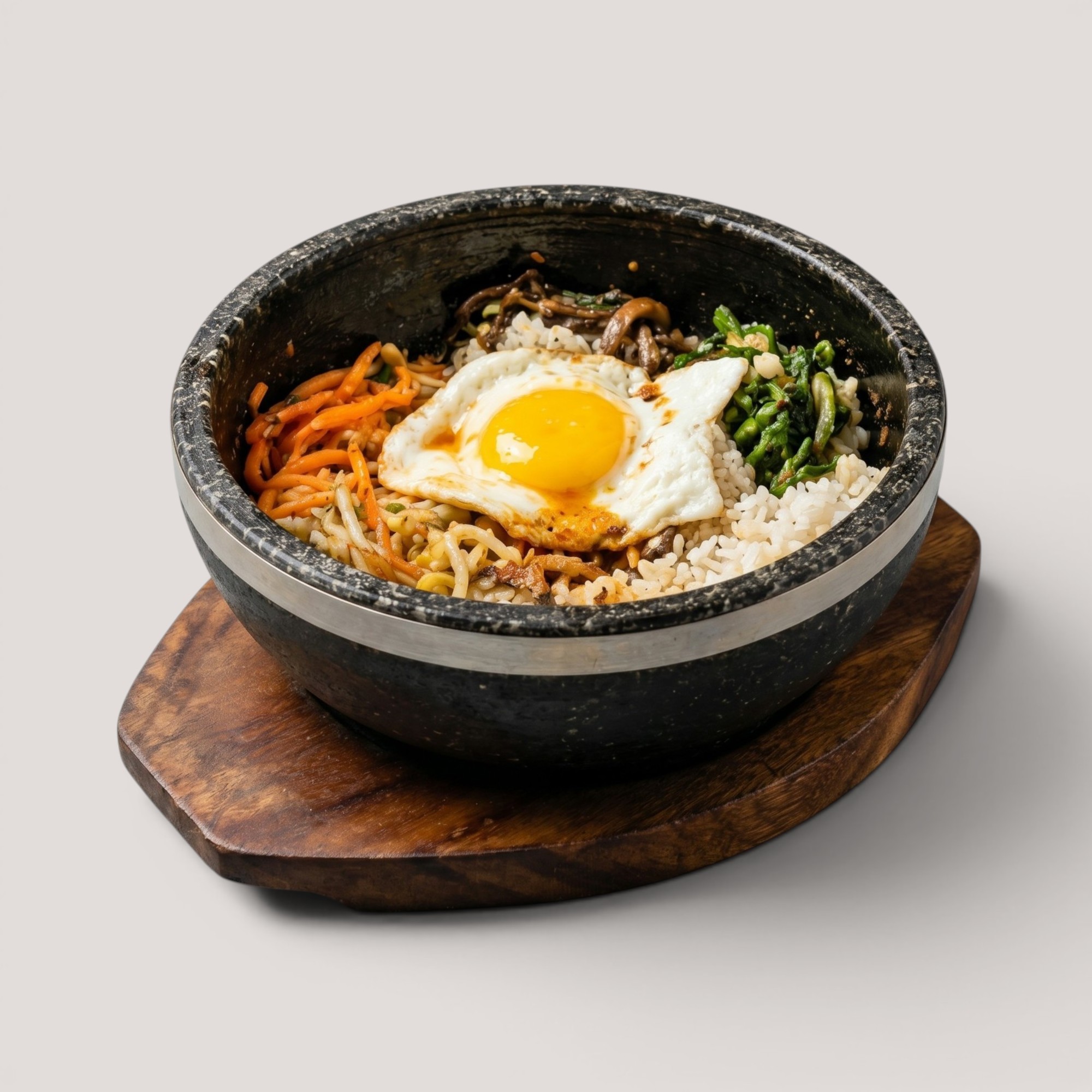 Enhanced chicken image for a Korean restaurant menu