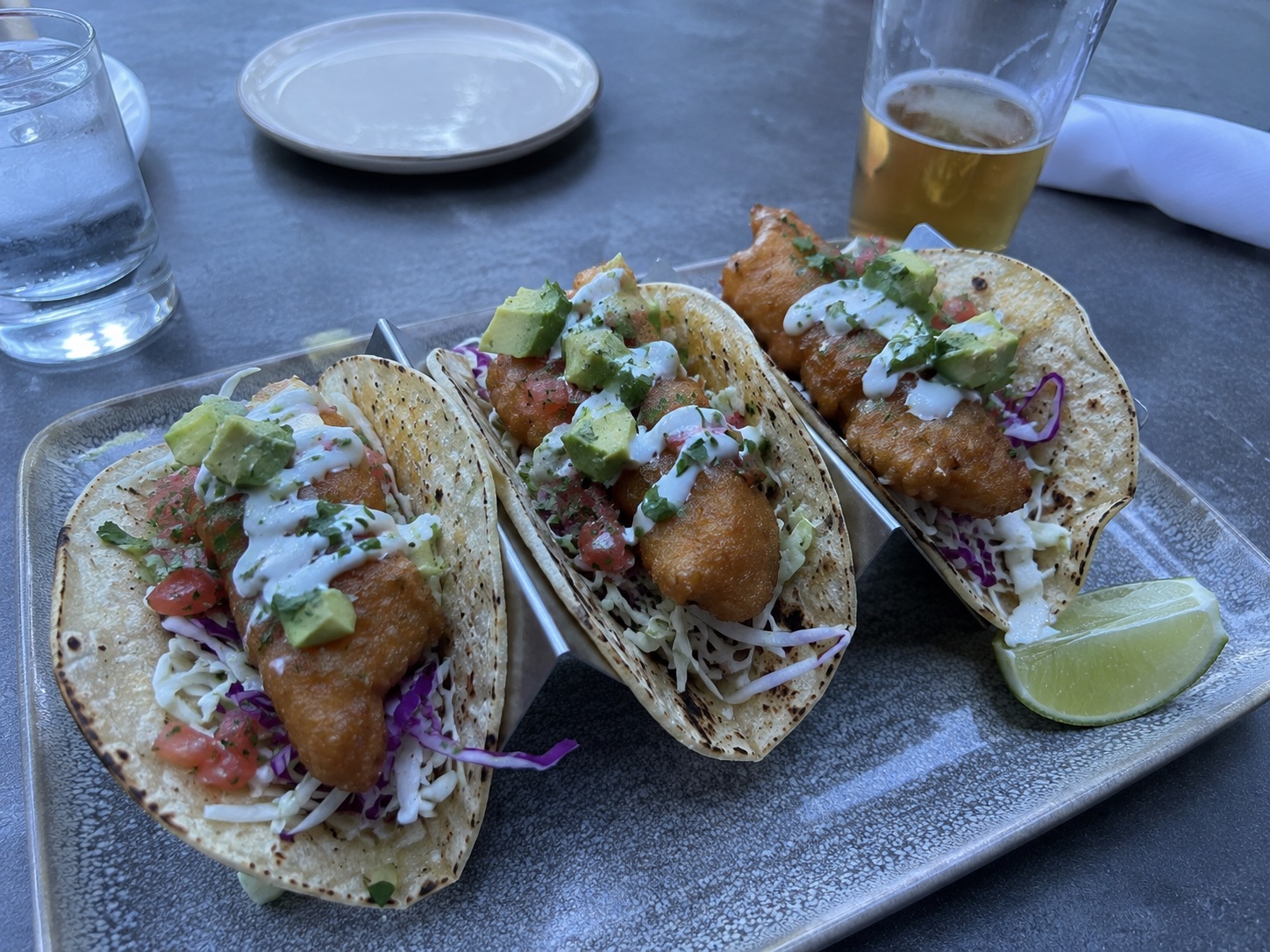 Original fish tacos photo for seafood restaurants
