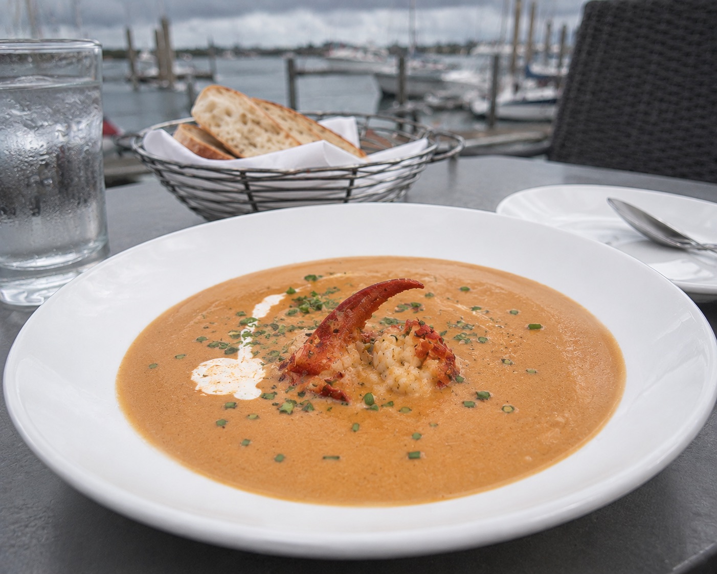 Original lobster bisque photo for seafood restaurants
