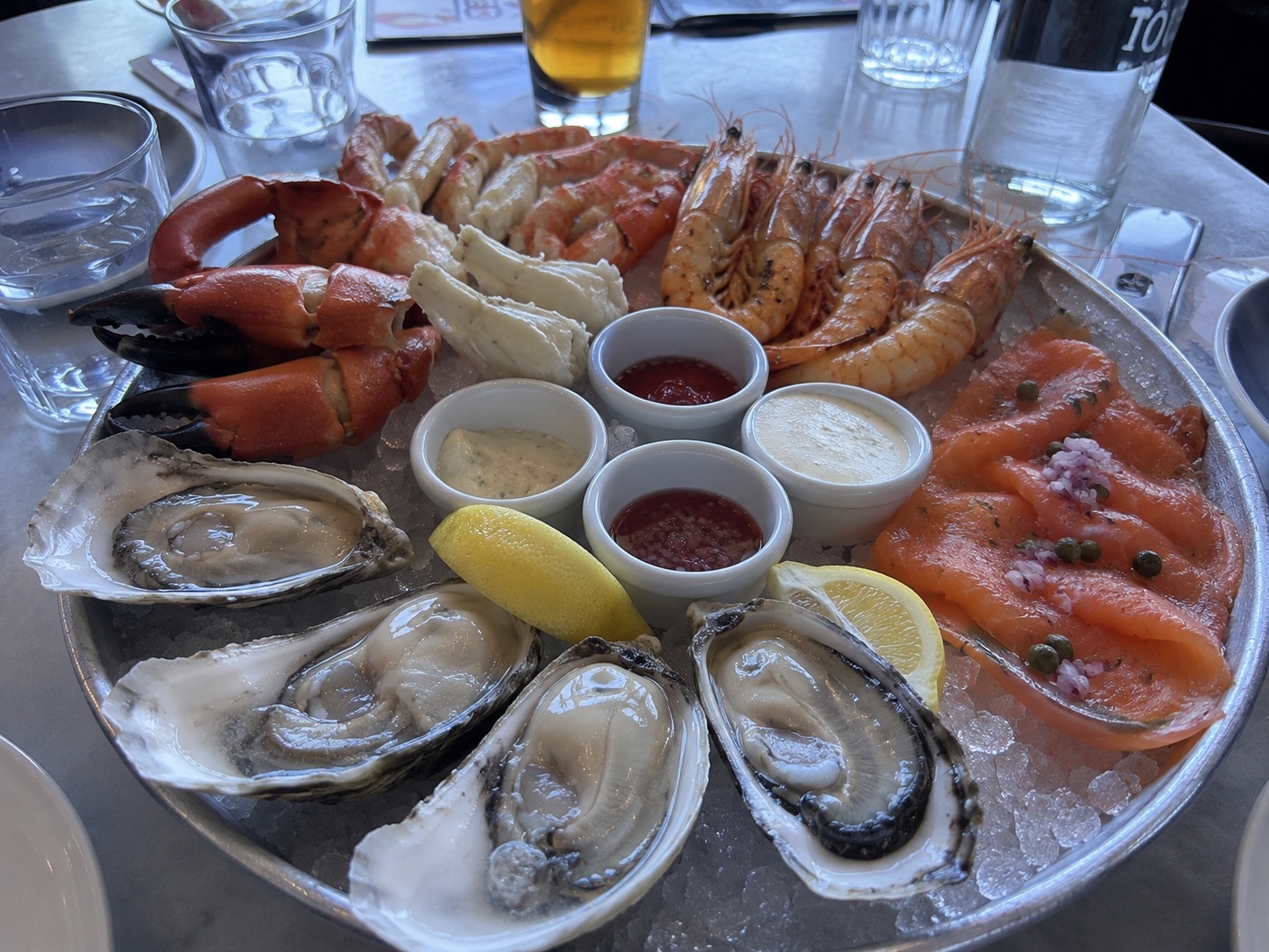Original seafood platter photo for seafood restaurants